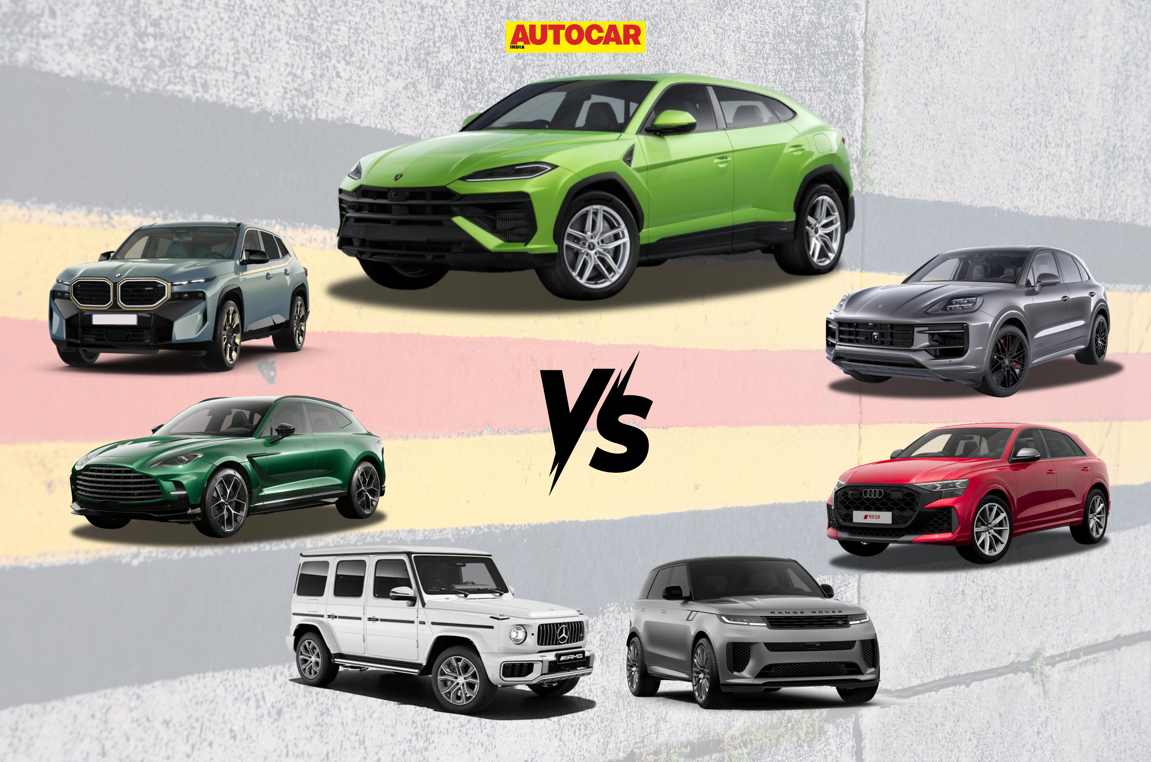 Lamborghini Urus SE vs rivals price and specs comparison